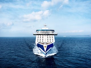 Princess Cruise ship on the ocean - Accent on Travel