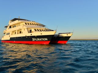 Close up of Celebrity cruise's Xploration ship - Accent On Travel