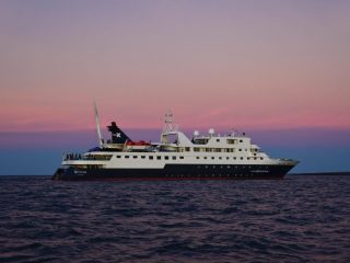 Celebrity cruise ship sailing to Galapagos - Accent On Travel