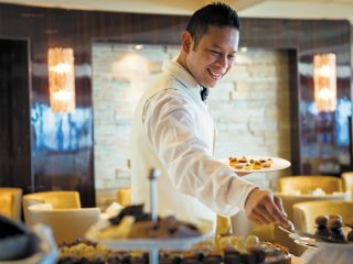 Buffet onboard Regent Seven Seas cruise ship - Accent On Travel