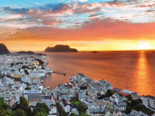 Sunset on an Oceania cruise - Accent On Travel