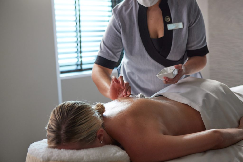 One of the customised massages offered by the Otium Spa., Silversea Cruise - Accent On Travel